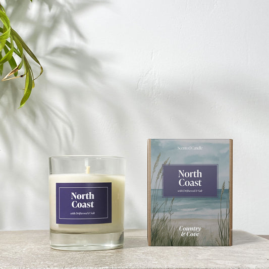 North Coast Scented Candle by Country & Cove