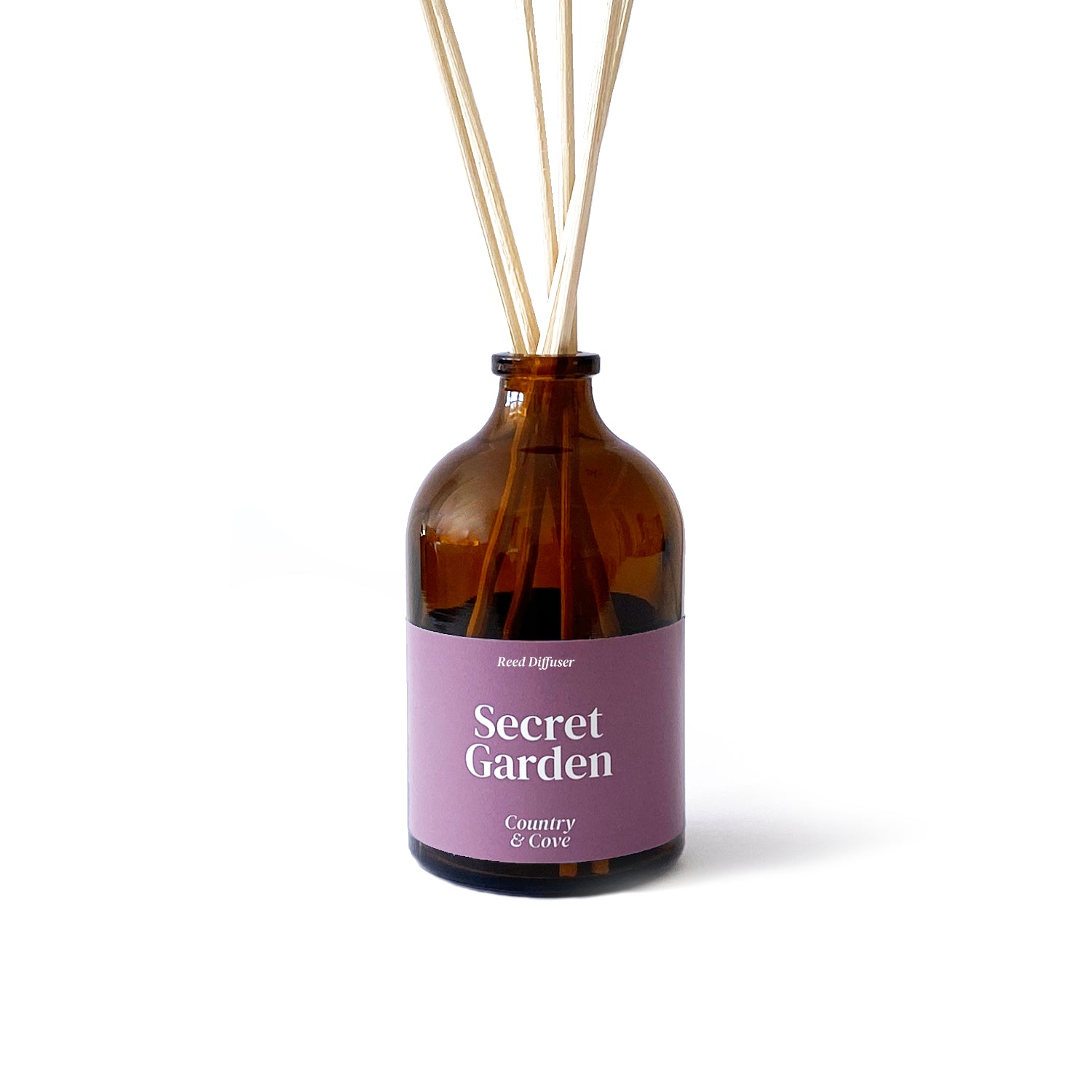 Secret Garden Reed Diffuser with Damson Plum and Vanilla by Country and Cove