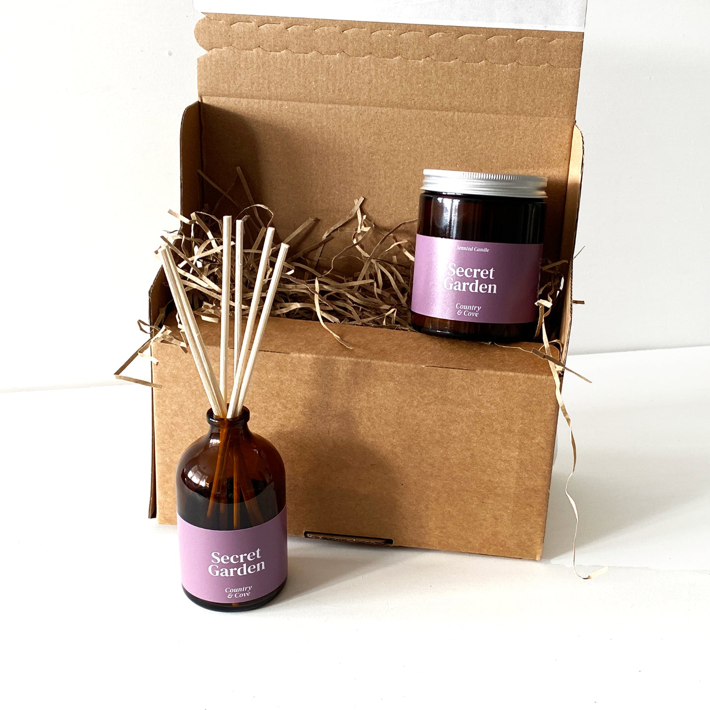 Secret Garden Candle and Diffuser Gift Set