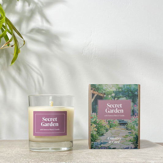 Secret Garden Scented Candle by Country & Cove