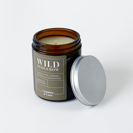 Wild Hedgerow Amber Jar Candle